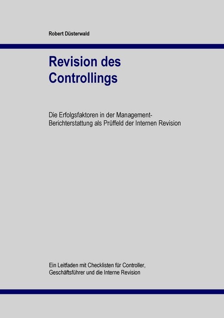 Revision des Controllings main product photo