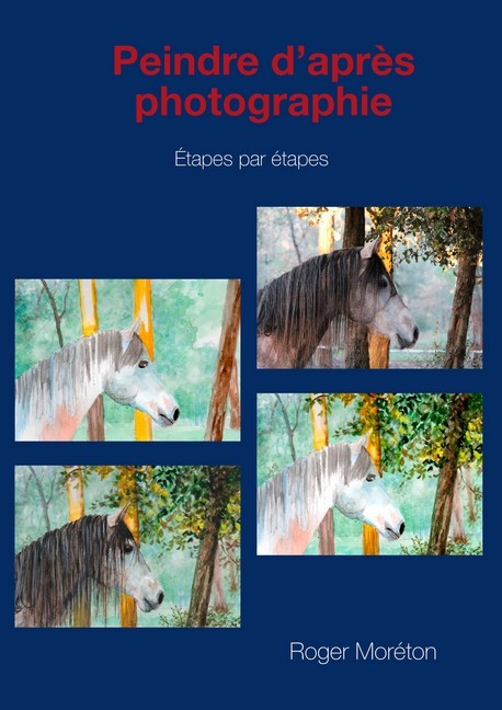 Peindre d'après photographie main product photo
