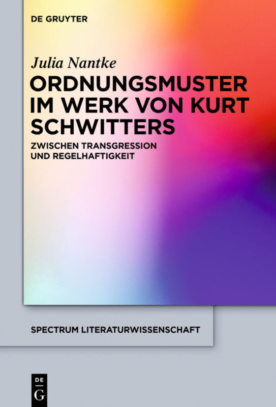 Ordnungsmuster im Werk von Kurt Schwitters main product photo