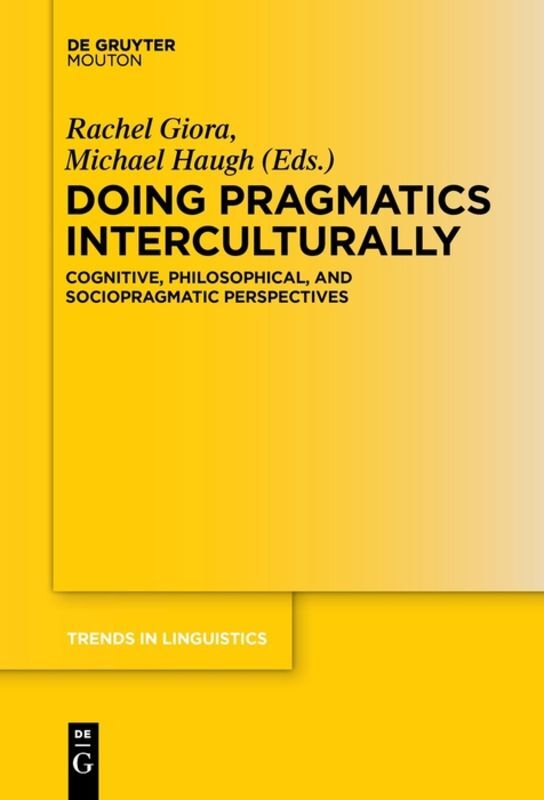 Doing Pragmatics Interculturally main product photo