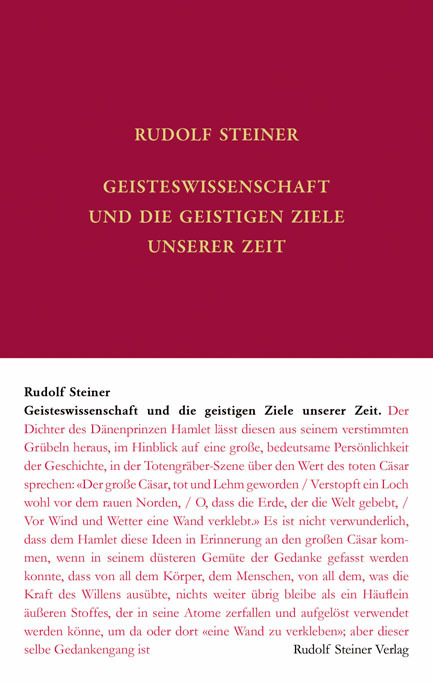 Geisteswissenschaft und die geistigen Ziele unserer Zeit main product photo