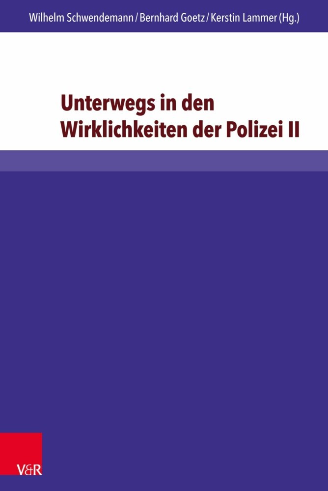 Unterwegs in den Wirklichkeiten der Polizei II main product photo