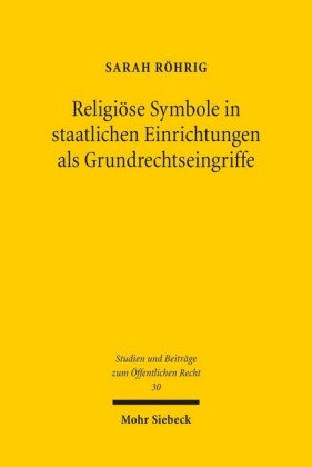 Religiöse Symbole in staatlichen Einrichtungen als Grundrechtseingriffe