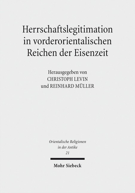 Herrschaftslegitimation in vorderorientalischen Reichen der Eisenzeit main product photo
