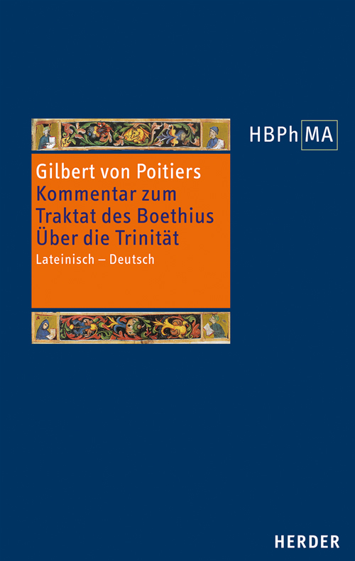 Expositio in Boethii. De trinitate - Kommentar zum Traktat des Boethius. Über die Trinität main product photo