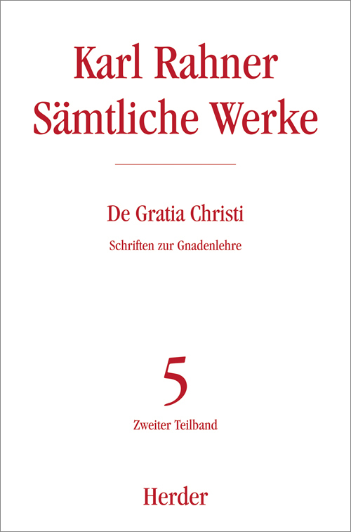 Karl Rahner Sämtliche Werke main product photo