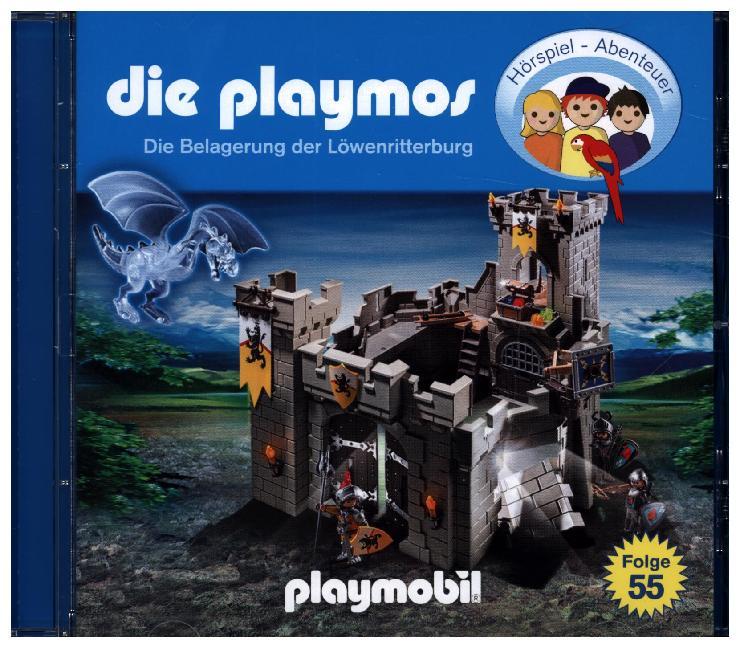 Die Playmos - Belagerung Löwenritterburg, 1 Audio-CD main product photo
