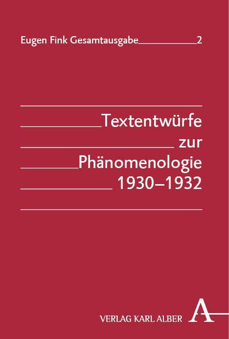 Textentwürfe zur Phänomenologie 1930-1932 main product photo