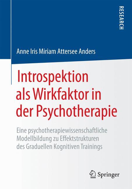 Introspektion als Wirkfaktor in der Psychotherapie main product photo