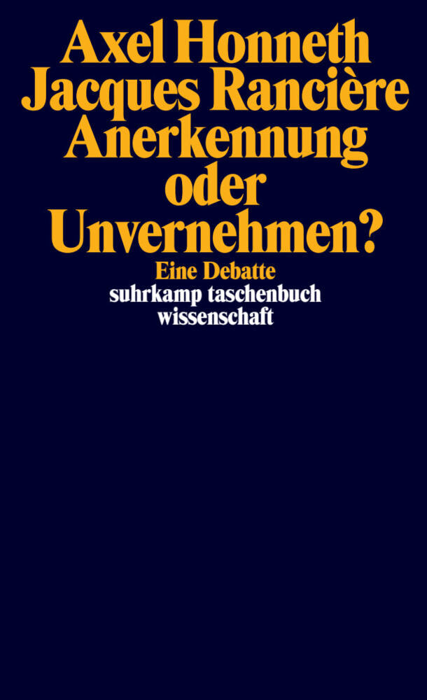 Anerkennung oder Unvernehmen? main product photo