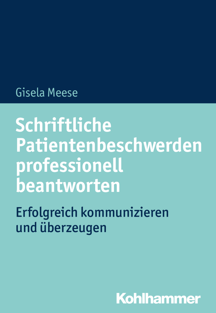 Schriftliche Patientenbeschwerden professionell beantworten main product photo
