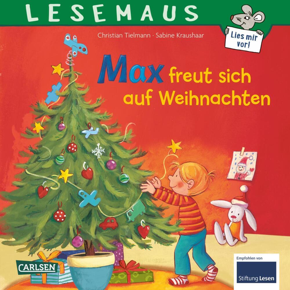 LESEMAUS 130: Max freut sich auf Weihnachten main product photo