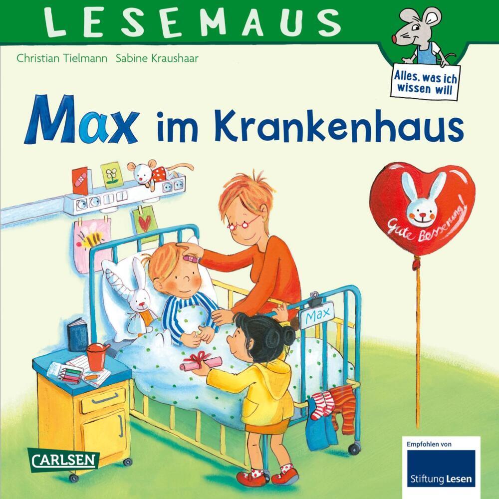 LESEMAUS 64: Max im Krankenhaus main product photo