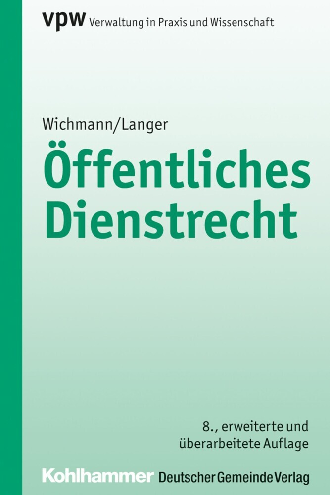 Öffentliches Dienstrecht main product photo
