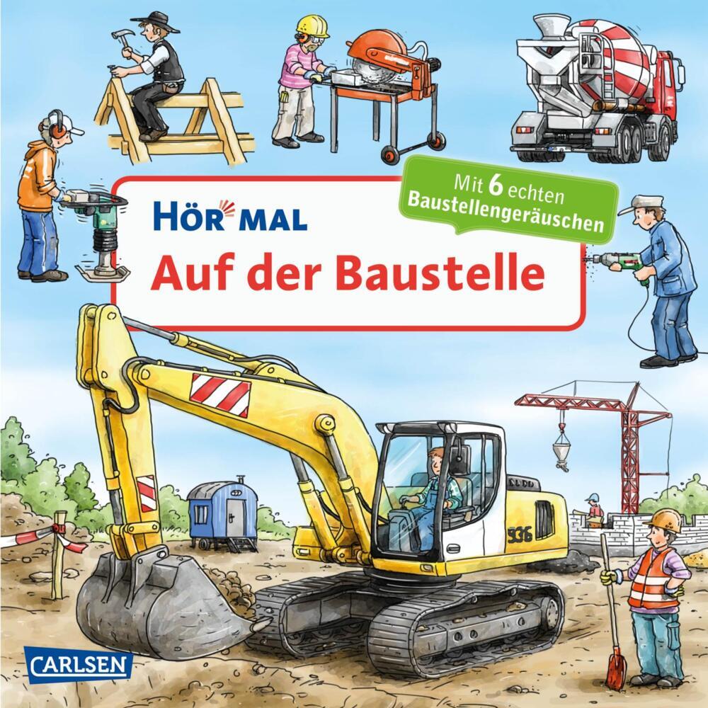 Hör mal (Soundbuch): Auf der Baustelle main product photo