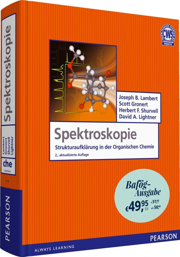 Spektroskopie - Bafög-Ausgabe, m. 1 Buch, m. 1 Beilage main product photo