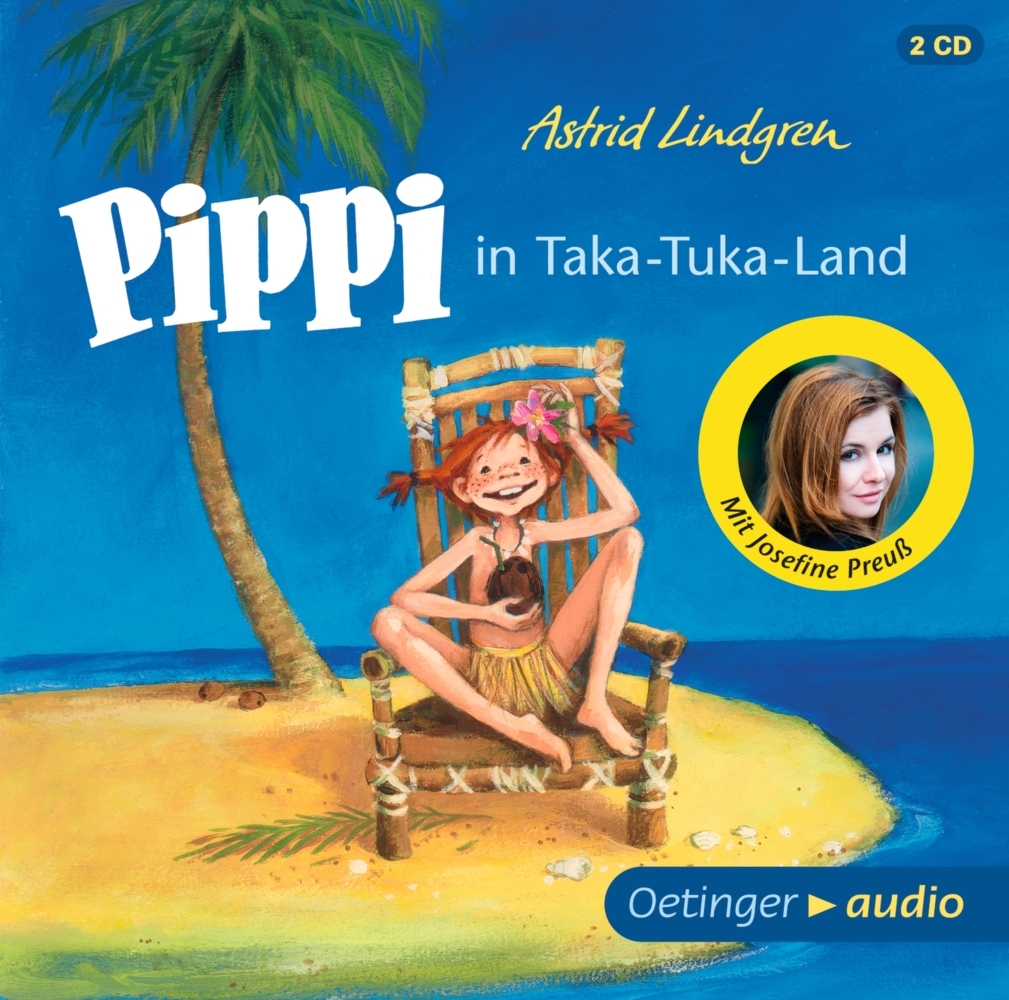 Pippi Langstrumpf 3. Pippi in Taka-Tuka-Land, 2 Audio-CD main product photo