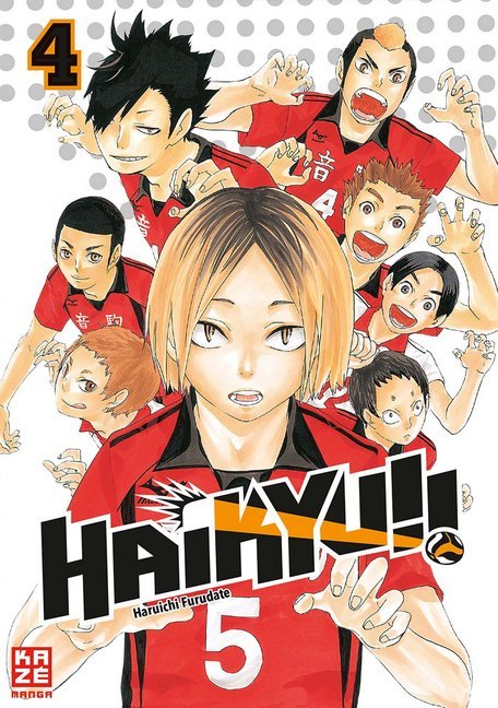 Haikyu!!. Bd.4. Bd.4 main product photo