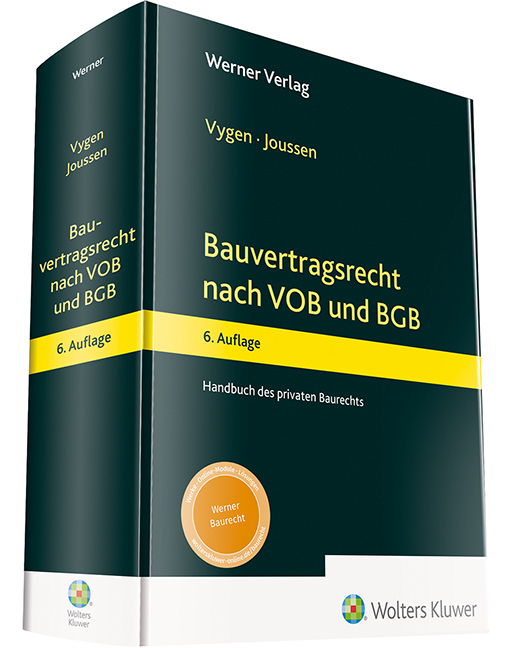 Bauvertragsrecht nach VOB und BGB main product photo