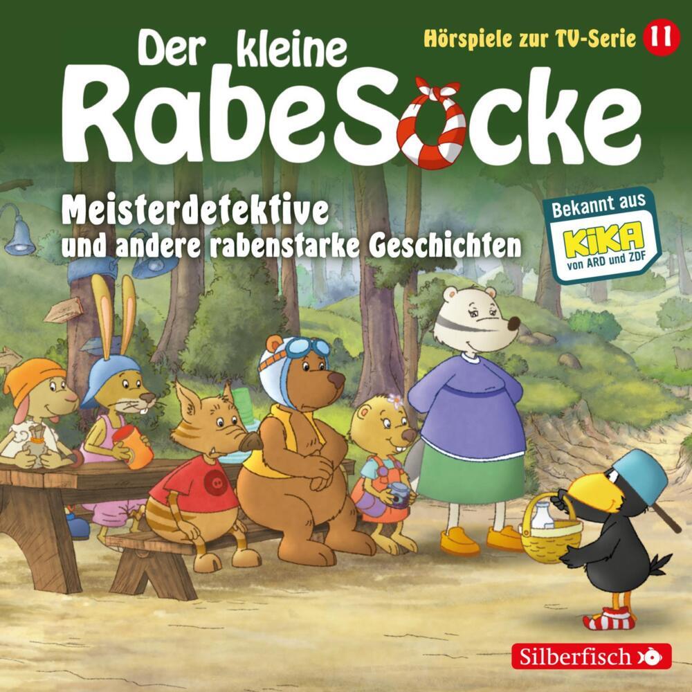 Meisterdetektive, Der Pechvogel, Frau Dachs hat Geburtstag, 1 Audio-CD main product photo