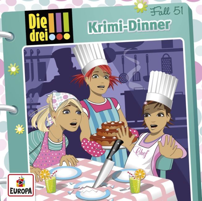 Die drei !!! - Krimi-Dinner, 1 Audio-CD main product photo
