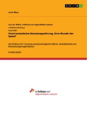 Posttraumatische Belastungsstörung. Eine Wunde der Seele? main product photo