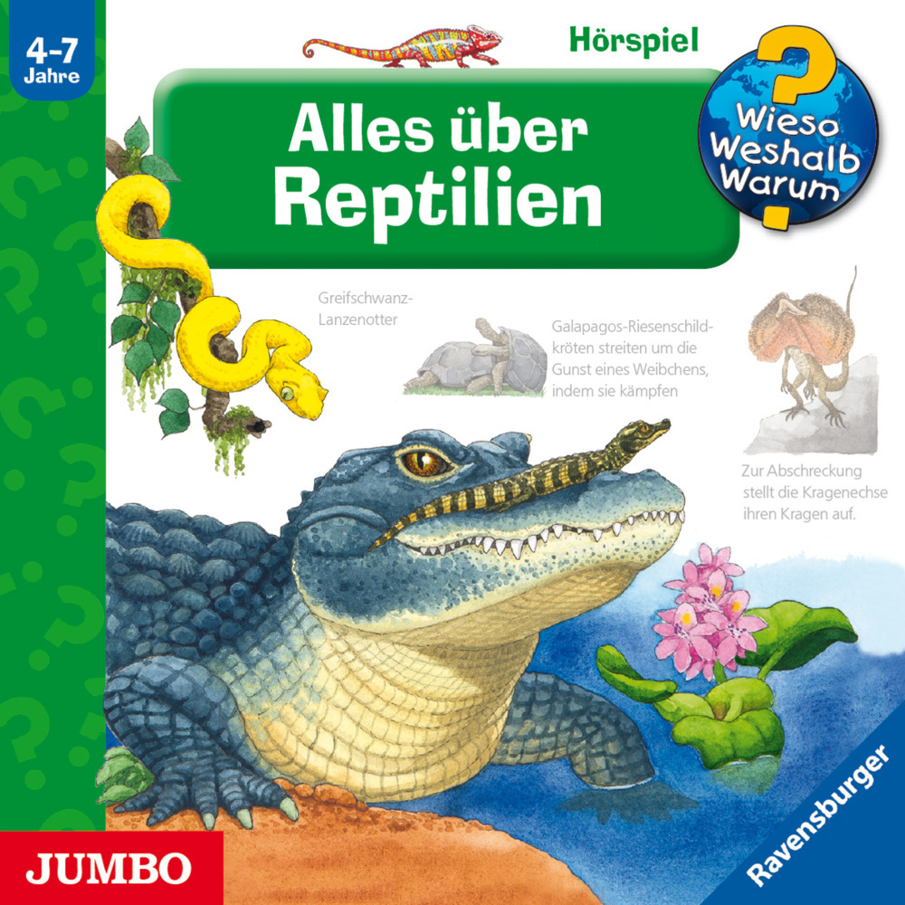 Alles über Reptilien, Audio-CD main product photo