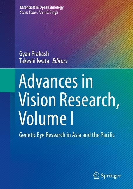 Advances in Vision Research, Volume I main product photo