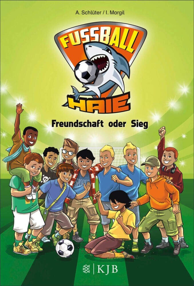 Fußball-Haie - Freundschaft oder Sieg main product photo
