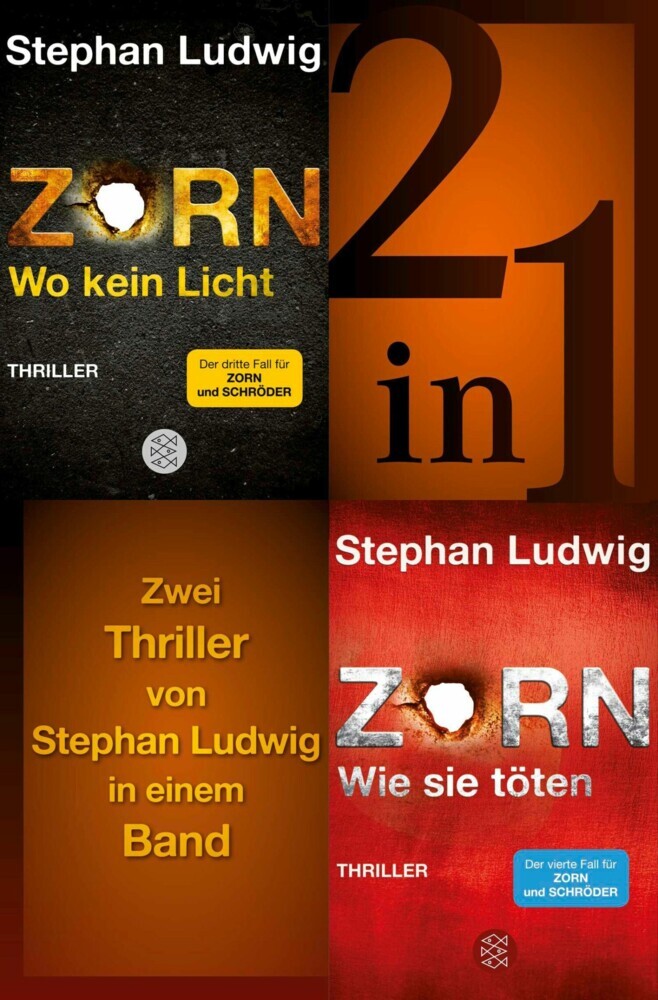 Wo kein Licht / Wie sie töten - Zwei Zorn-Thriller in einem Band main product photo