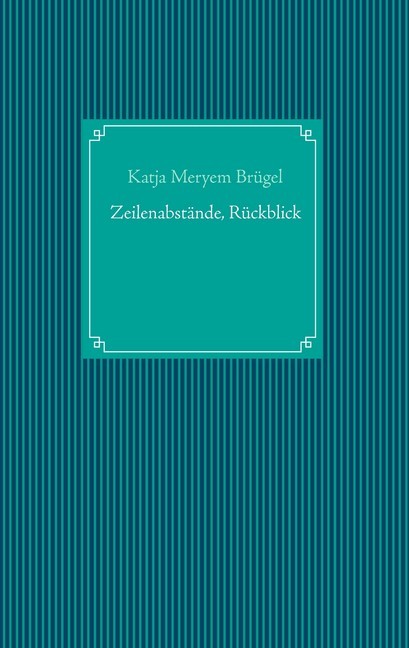 Zeilenabstände, Rückblick main product photo