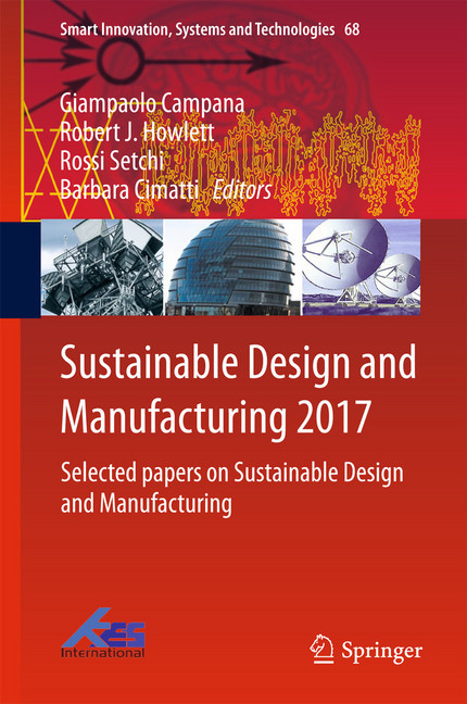 Sustainable Design and Manufacturing 2017 main product photo