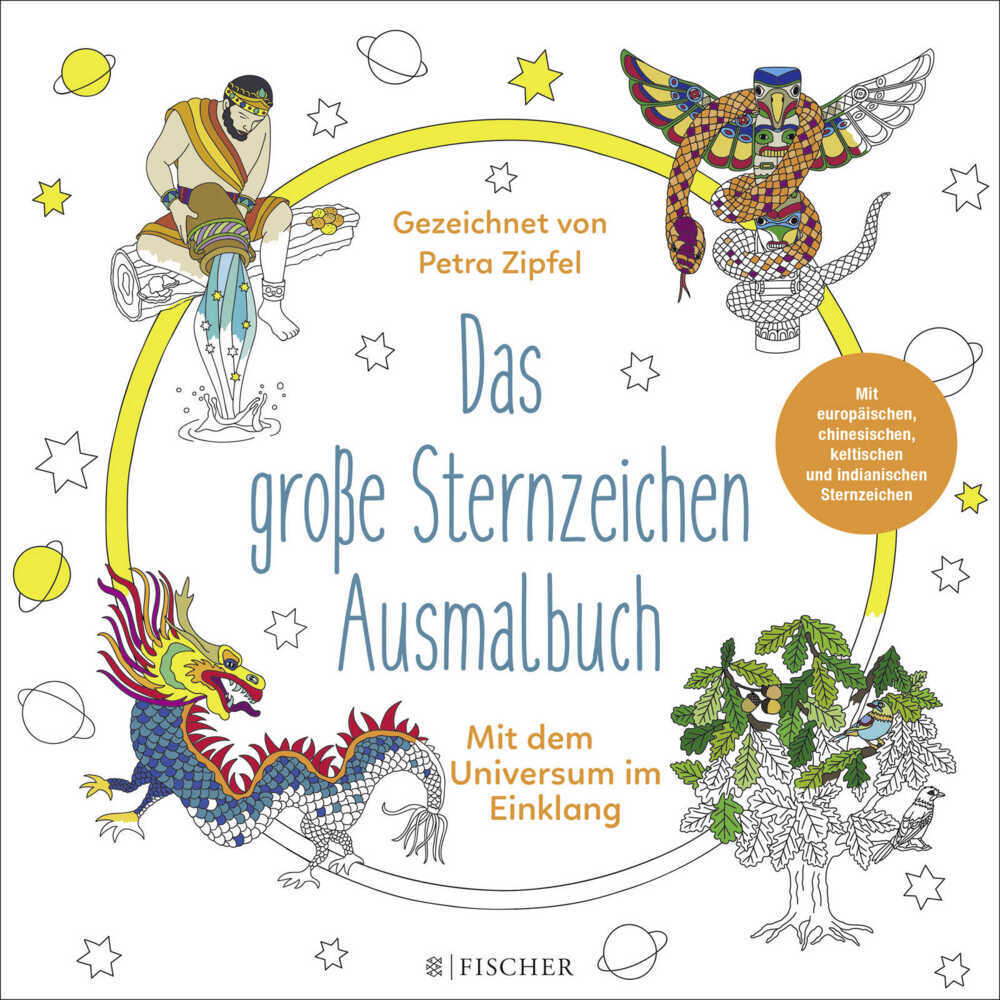 Das große Sternzeichen-Ausmalbuch main product photo