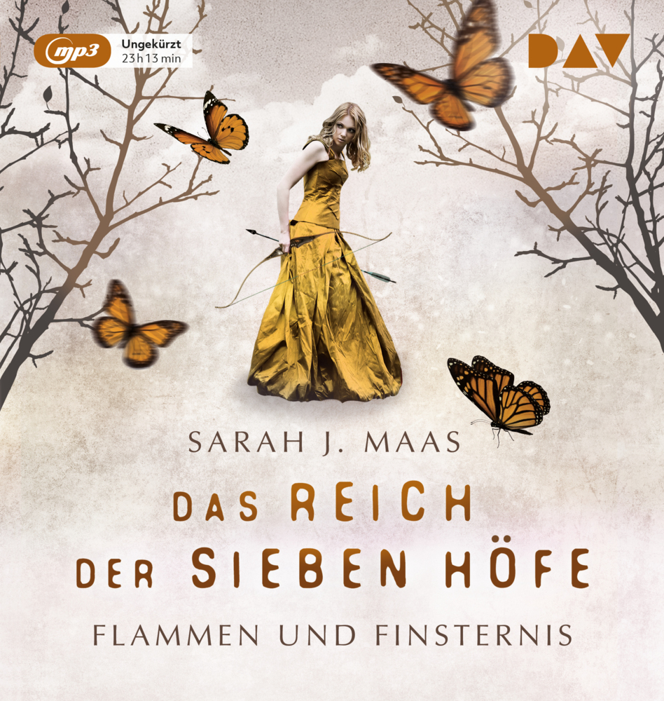 Das Reich der sieben Höfe - Flammen und Finsternis, 2 Audio-CD, 2 MP3 main product photo