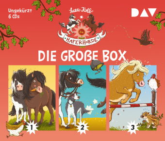 Die Haferhorde - Die große Box 1 (Teil 1-3), 6 Audio-CDs