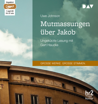 Mutmassungen über Jakob, 1 Audio-CD, 1 MP3