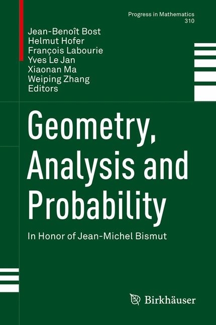 Geometry, Analysis and Probability main product photo