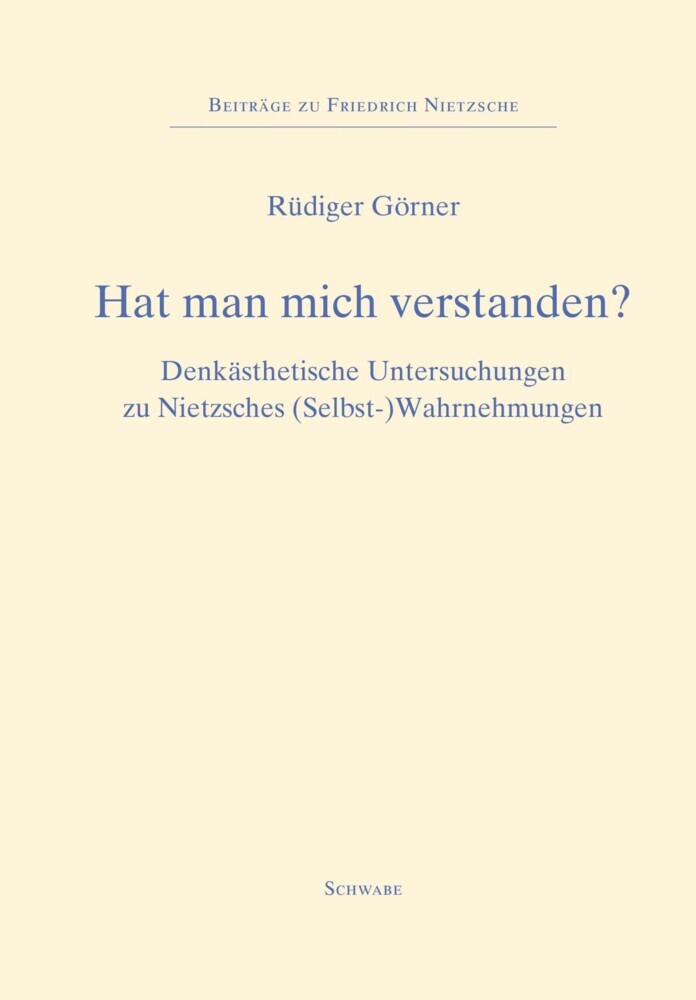 Hat man mich verstanden? main product photo