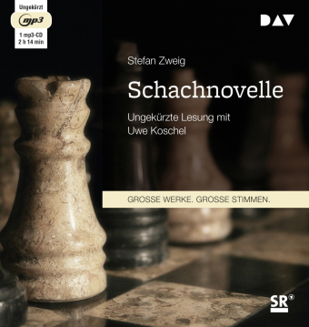 Schachnovelle, 1 Audio-CD, 1 MP3