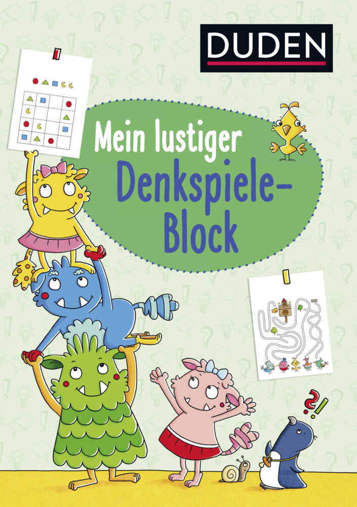 Duden: Mein lustiger Denkspiele-Block main product photo