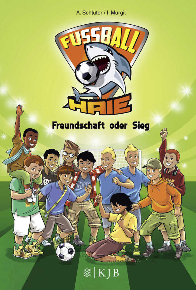 Fußball-Haie - Freundschaft oder Sieg main product photo