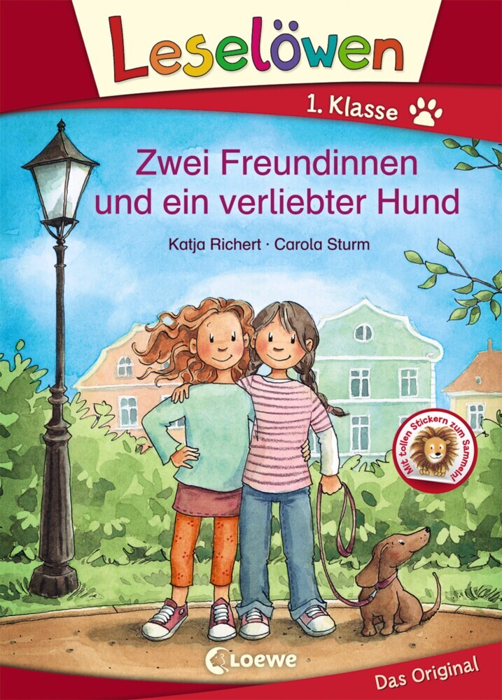 Leselöwen 1. Klasse - Zwei Freundinnen und ein verliebter Hund main product photo