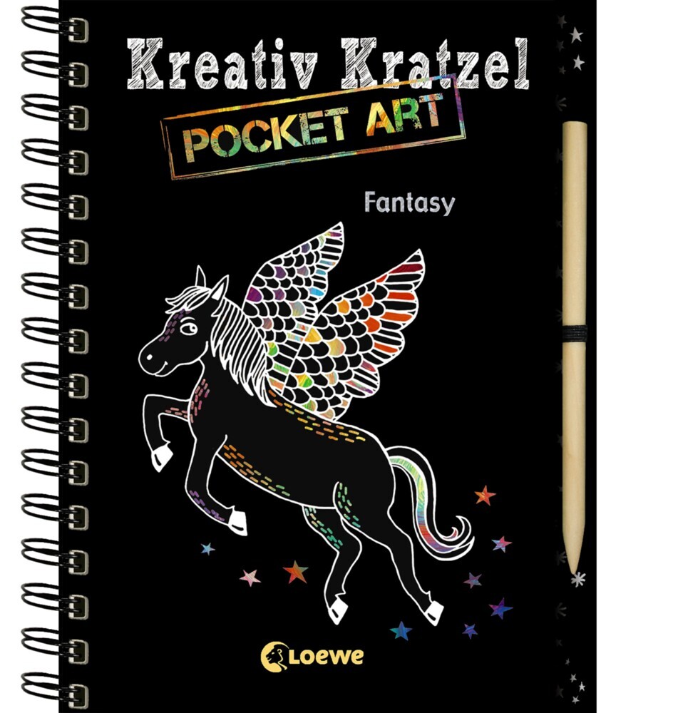 Kreativ-Kratzel Pocket Art - Fantasy main product photo
