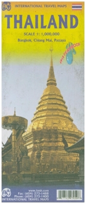 International Travel Map ITM Thailand