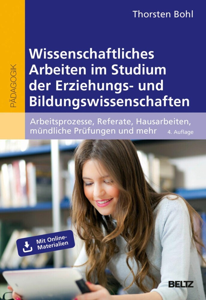 Wissenschaftliches Arbeiten im Studium der Erziehungs- und Bildungswissenschaften main product photo