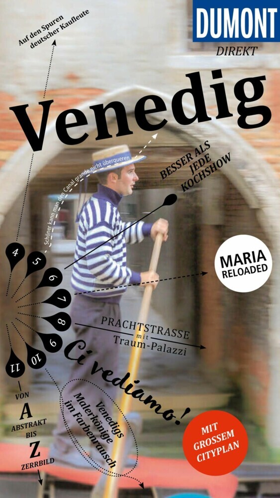 DUMONT direkt Reiseführer E-Book Venedig main product photo