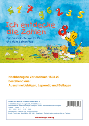 Ich entdecke die Zahlen, Erweiterungsmaterial