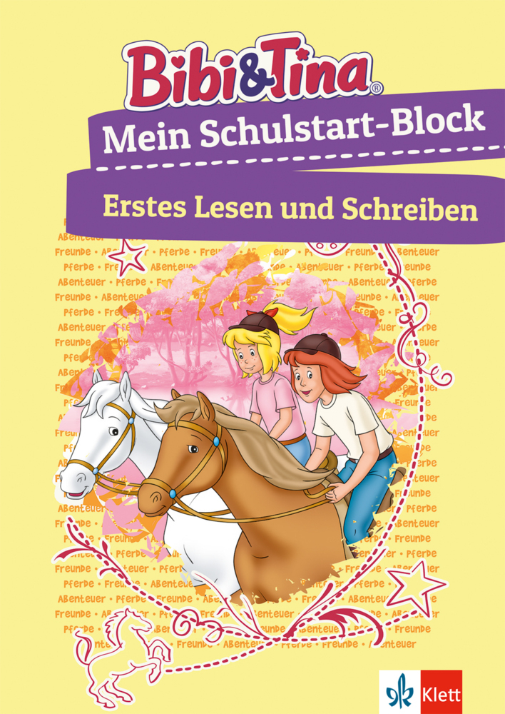 Bibi & Tina: Mein Schulstart-Block Erstes Lesen und Schreiben main product photo