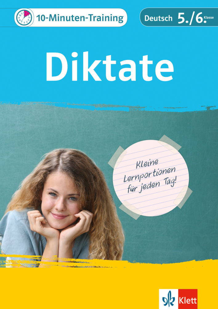 Klett 10-Minuten-Training Deutsch Rechtschreibung Diktate 5./6. Klasse main product photo