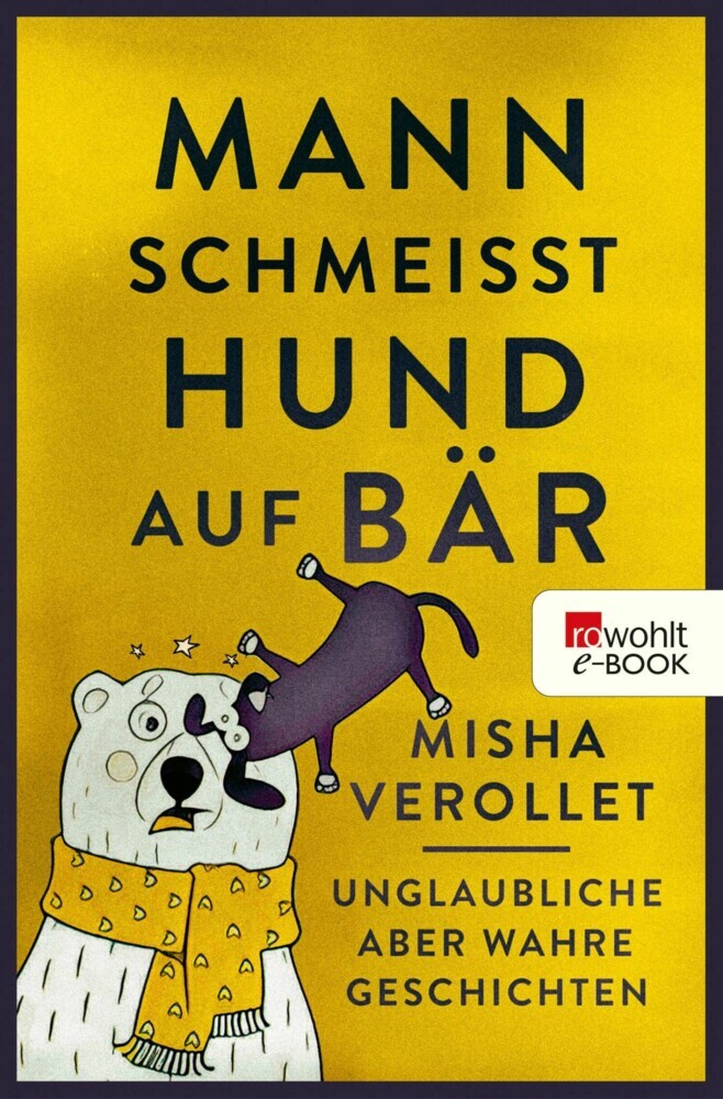 Mann schmeißt Hund auf Bär main product photo